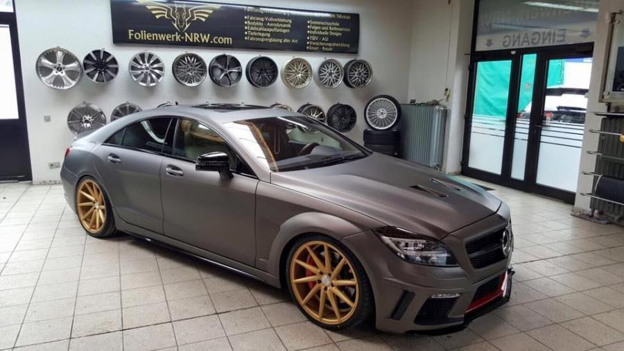  Mercedes-Benz CLS500 Matte Charcoal by Prior Design 2016 года  (фото 5 из 10)